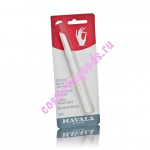 Mavala Белый карандаш для ногтей Nail-White Crayon, 1 шт.