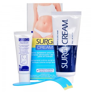 Набор крем для удаления волос в области бикини, успокаивающий крем - Surgi-Cream Bikini & Leg, Surgi Wax