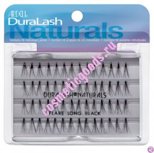 Ardell Duralash Naturals Knot-Free Flairs Long Black -     , Ardell