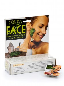 Скраб для глубокой очистки Fresh Face для сухой кожи лица БиоБьюти, упаковка 18 гр. 6 процедур